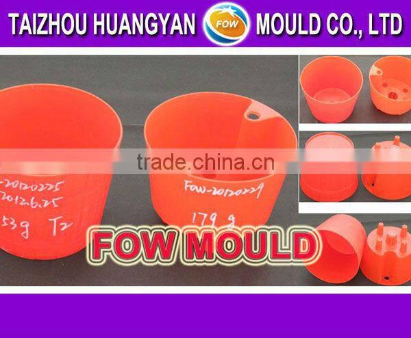 triangle plastic flower pot molds