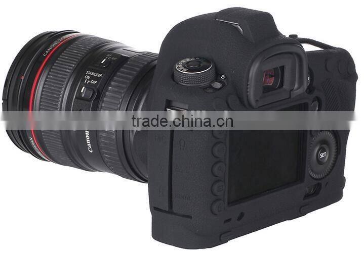 New released DSLR camera soft silicone case cover for Canon 5DIII 5DRS 6D with different color