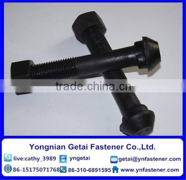 Grade 10.9 1/2" x 1-1/2 Fish Bolts DIN933 931 H.D.G