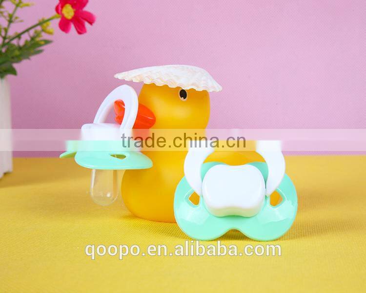 3PK Food Grade Baby Food Feeder With Pink Animal Pacifier