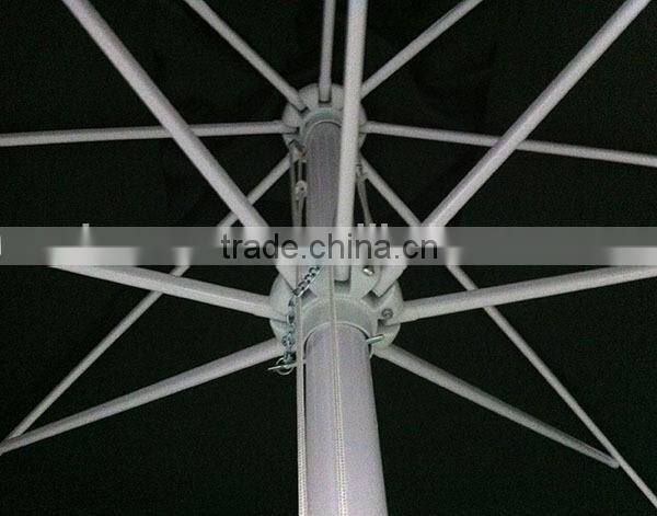 Outdoor tilted patio umbrella