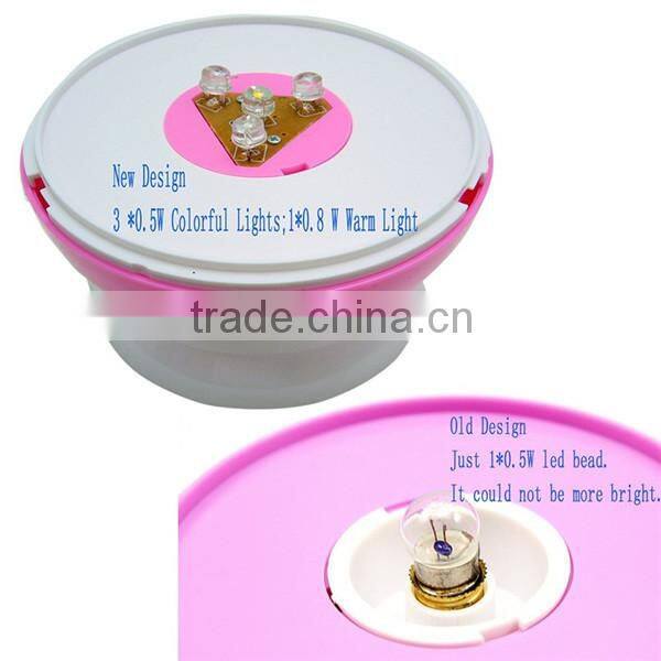 2016 New Romantic New Rotating Star Moon Sky Rotation Night Projector Light Lamp Projection with high quality Kids Bed Lamp