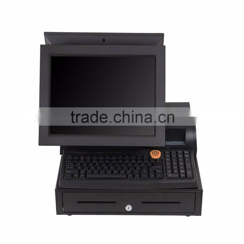 Restaurant equiment in China Capacitive touch screen pos system 2 in 1 pos computer