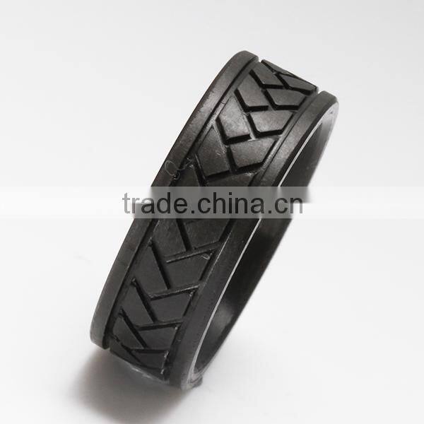 top selling black carbon fibre man rings