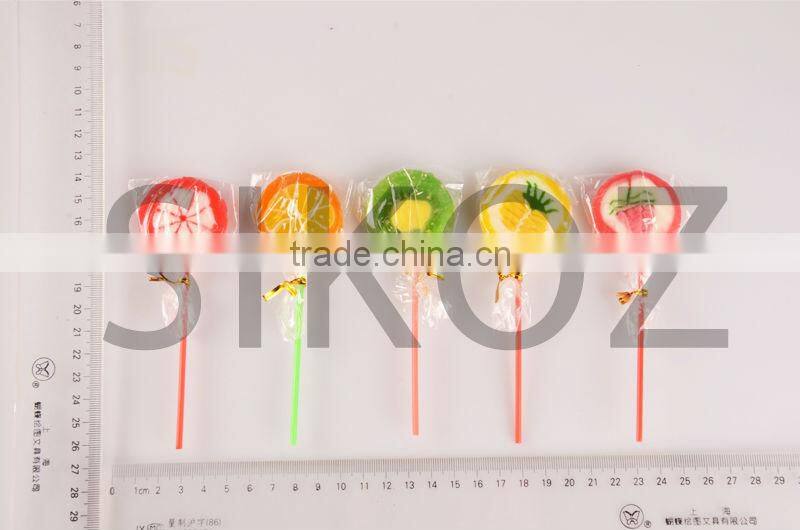flat Fruit and Flower Lollipop SK-B009