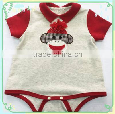 Newborn Rompers short sleeve cotton baby boy girl rompers baby clothing