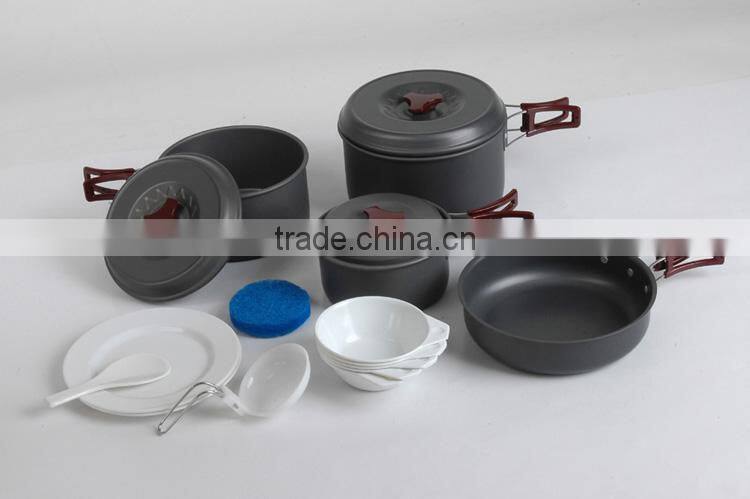 camping cook set cookware set