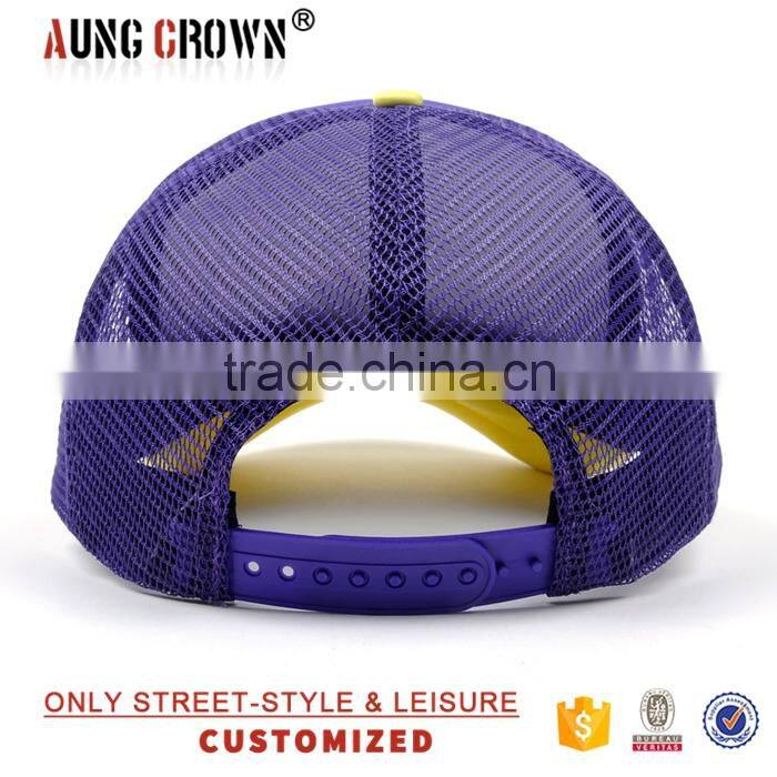 Mesh wholesale trucker custom caps embroidery