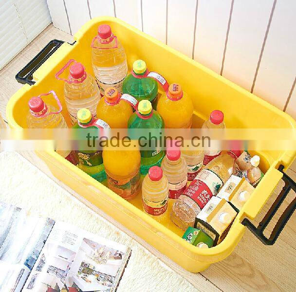 New arrival PP Eco-Friendly Folding Stocked keyway plastic storage box