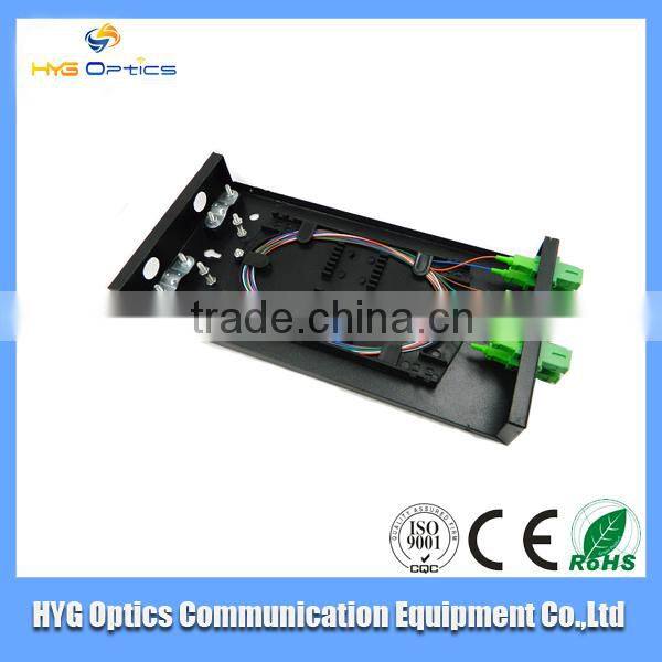 Supply the fiber optic 6 core terminal box ,8 port terminal box with sc adapter