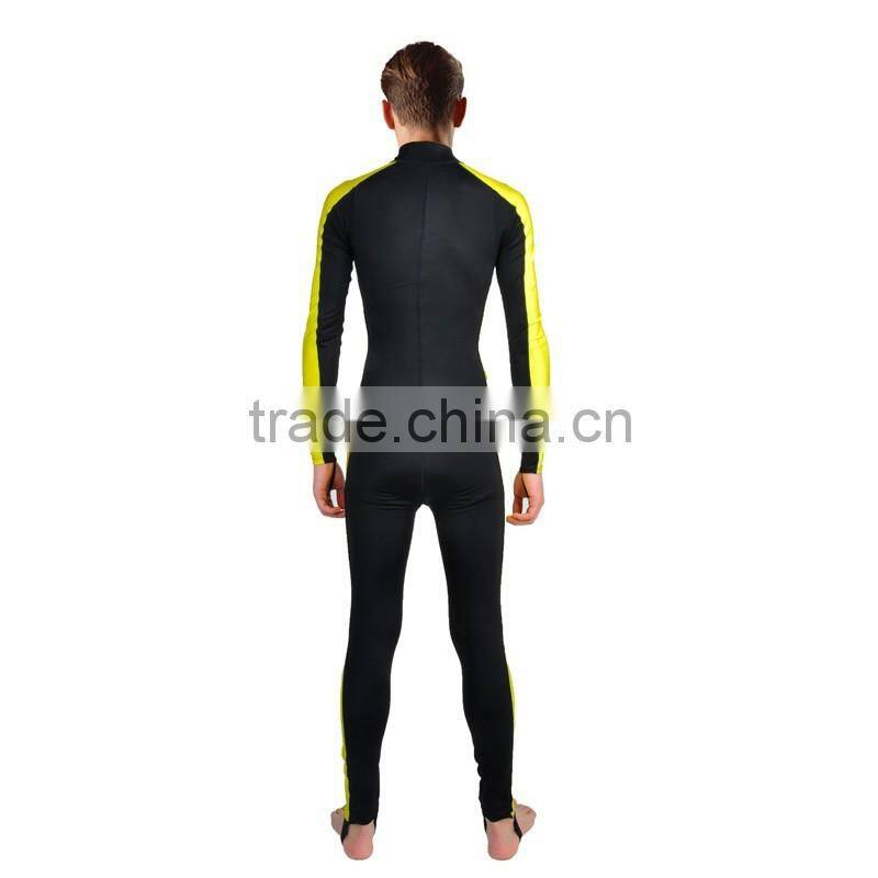 Men's lycra swimming suit long sleeve swimming suit C1605