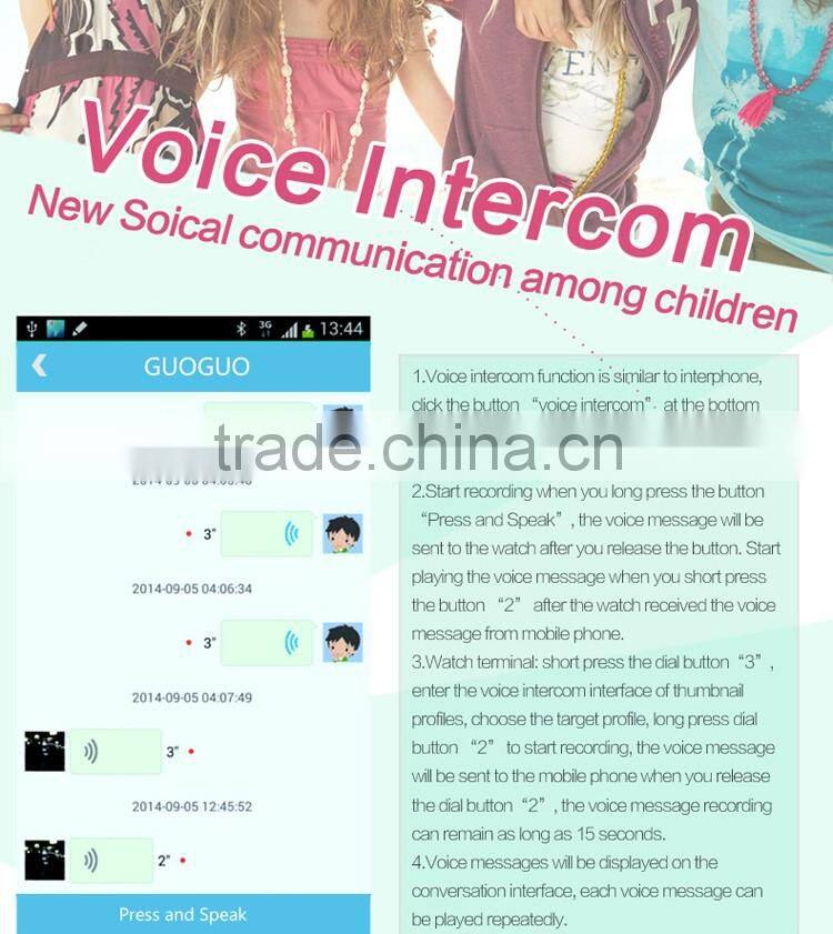 2016 Newest arrival kids gps bracelet kids g36 gps smart watch phone