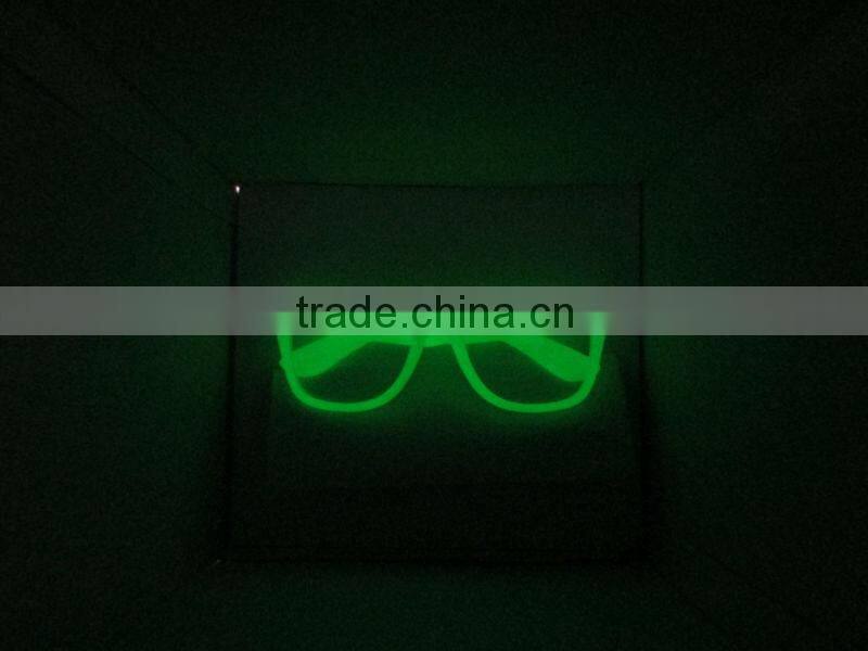 Glow in the dark sunglasses for party events