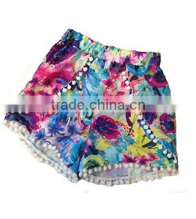 New Arrivals 2015 Fashion Cotton Summer Casual Printed Colorful Shorts Women Fashion High Waist Pants Women Pants Shorts