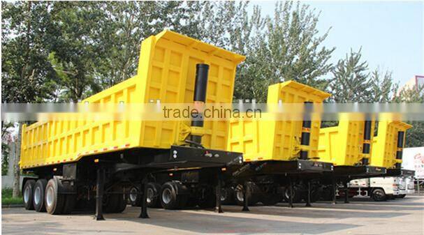 Factory price 30 ton tipper semi trailer sales in Fiji