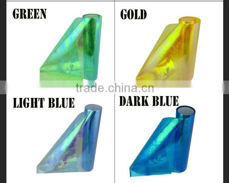 Auto wrapping car color change vinyl rolls chameleon film