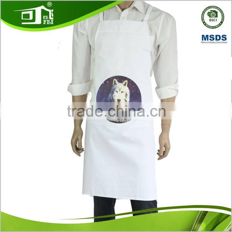 Cotton No Pocket modern Restaurant Uniforms bib aprons