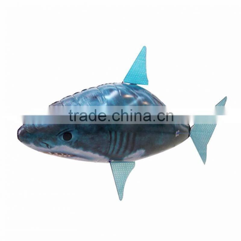 Infrared Control Popular Christmas Gift Toys Air Balloon Shark & Clown Helium Fish Balloon Toy