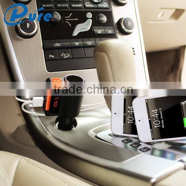 Mini Bluetooth Car Adapter FM Radio Broadcast Transmitter FM Fashion Design Hands-free Smartphone Device Cheap