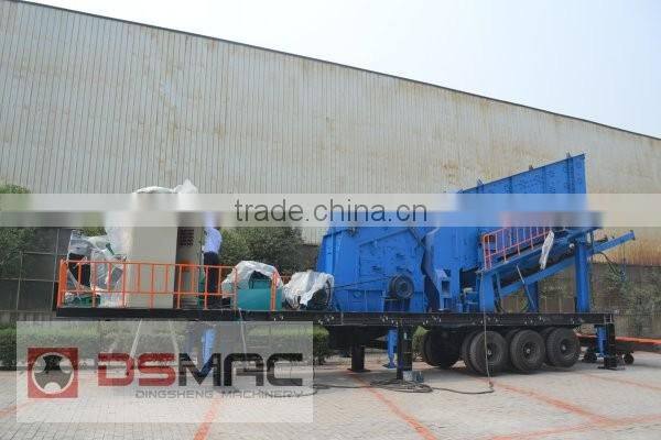 Mobile Impact Crusher, mobile crushing plant With Perfect Performance From Top 10 China Brand manufacture