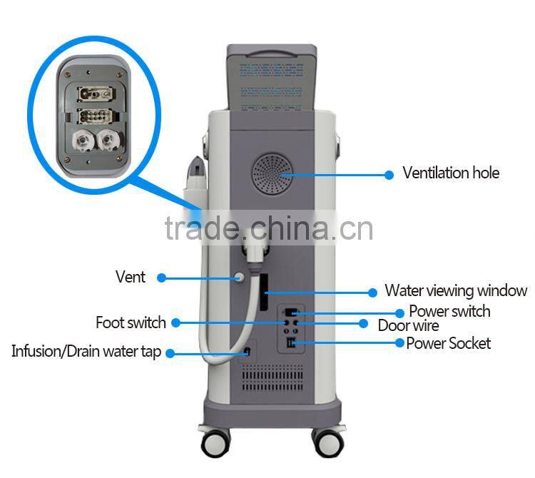 2014 diode laser soprano hair removal system 808 dilas 808 nm diode bar