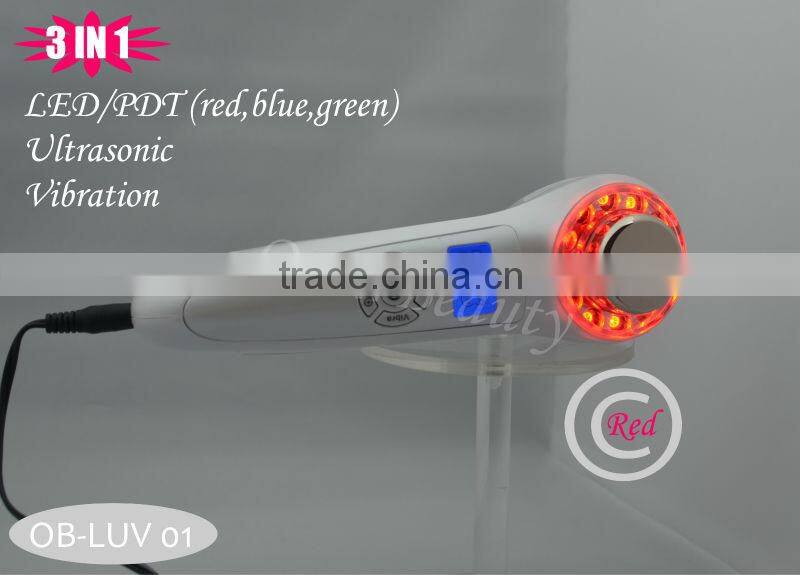 Vacuum cavitation ultrasonic for wrinkle removal