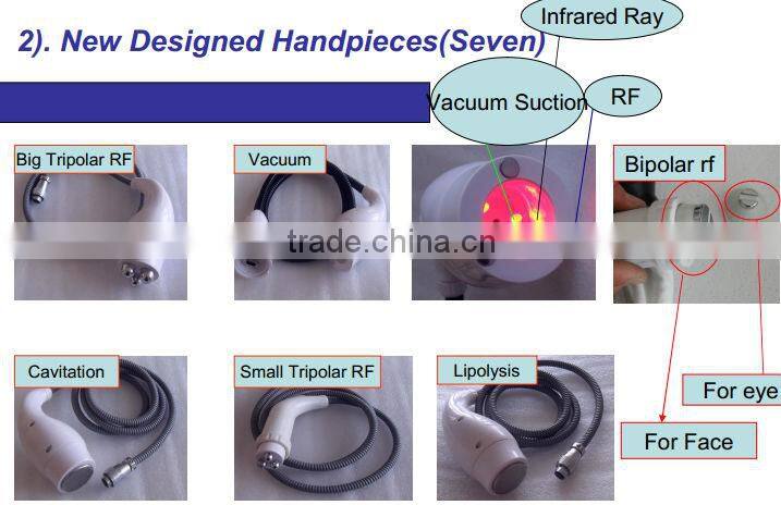 Big sale 5 handles Ultra shape slimming system tripolar rf machine with Medical CE