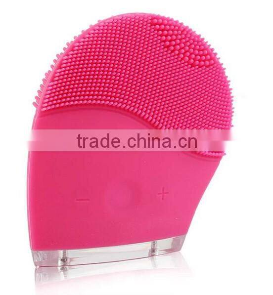 super silicone face brush, facial exfoliating brush for face care, brush electrical facial massage