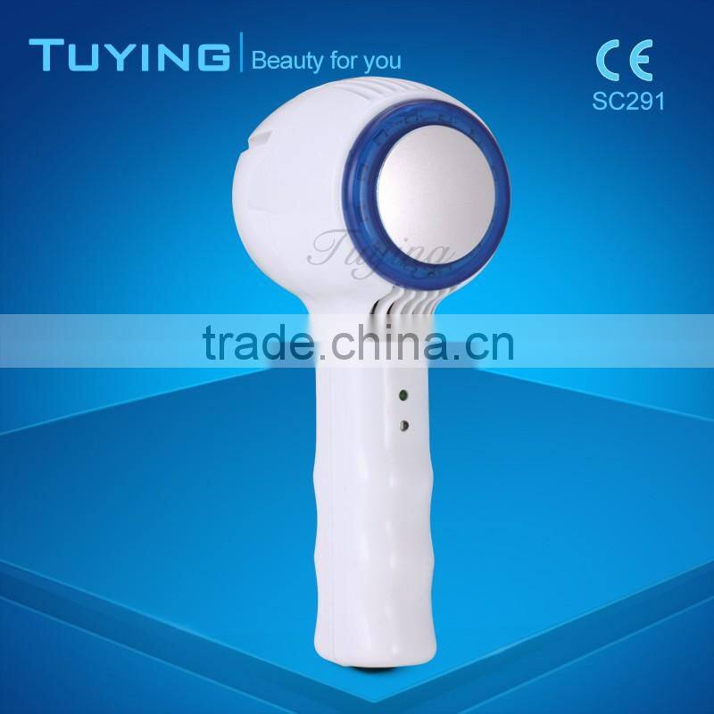 led beauty machine hot cold hammer machine with blue and red light
