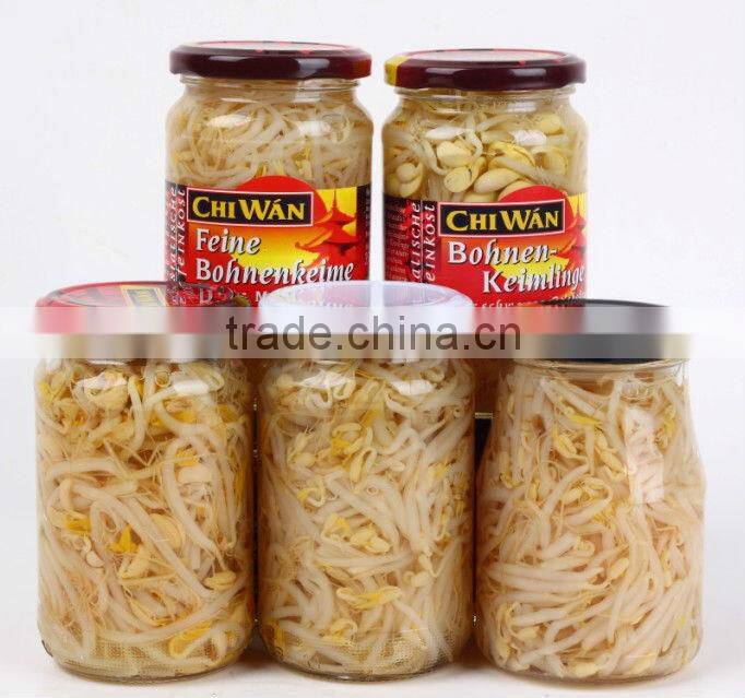 Canned Soy Bean Sprout in Glass Jar Cheap