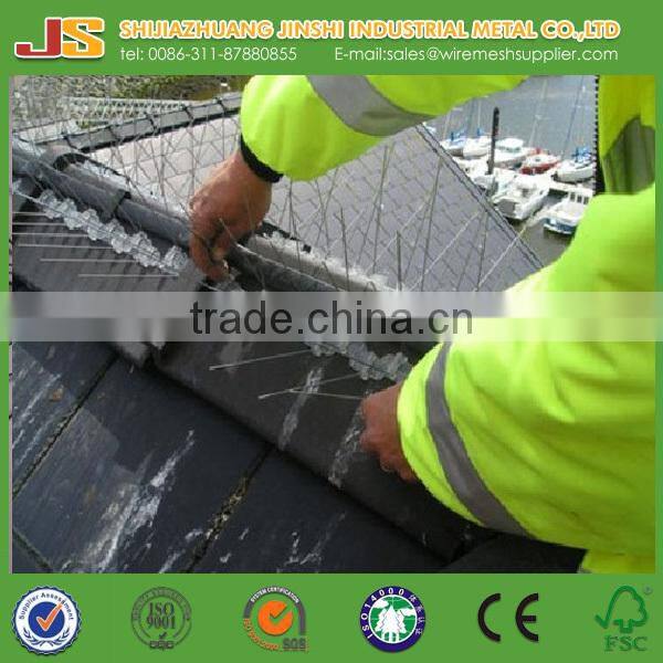 Anti Bird spikes with pc pedestal and SS 304 spike for Bird Repellent