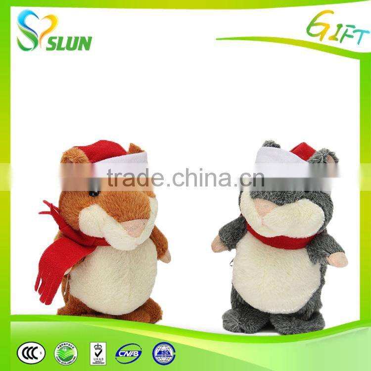 New Year Chicken Mascot Soft Stuffed Plush Rooster Toy