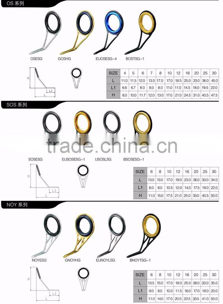 Hot selling fishing rod building rod guide