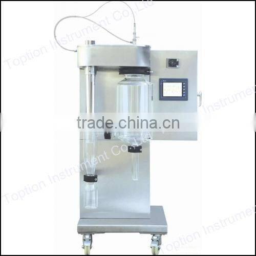suitable spray dryer for spraying synthetic red iron oxide