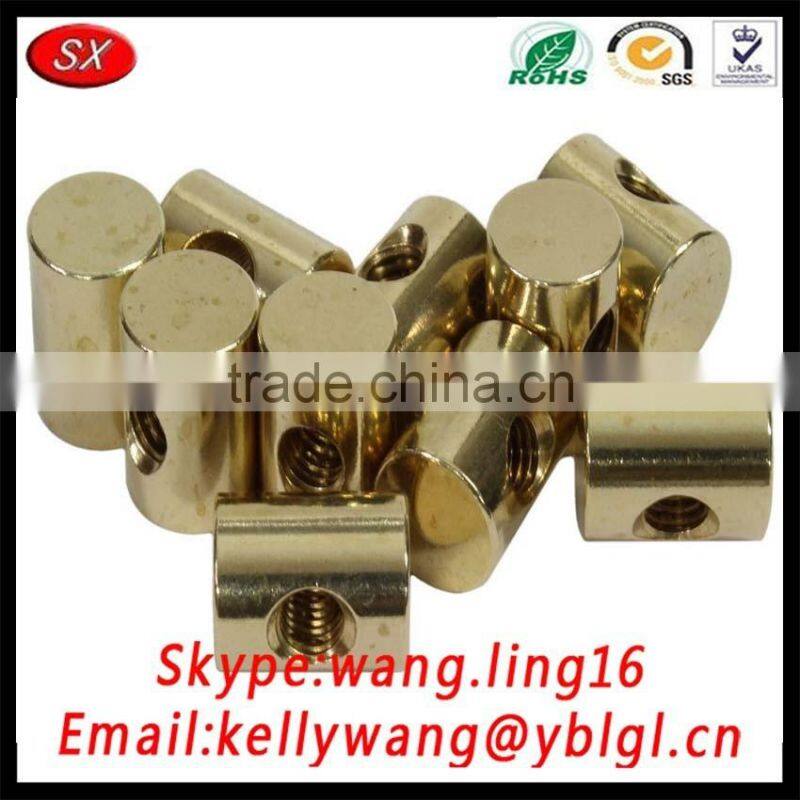 Brass Hammer M6 Barrel Nut Of Cots/Beds/Furniture