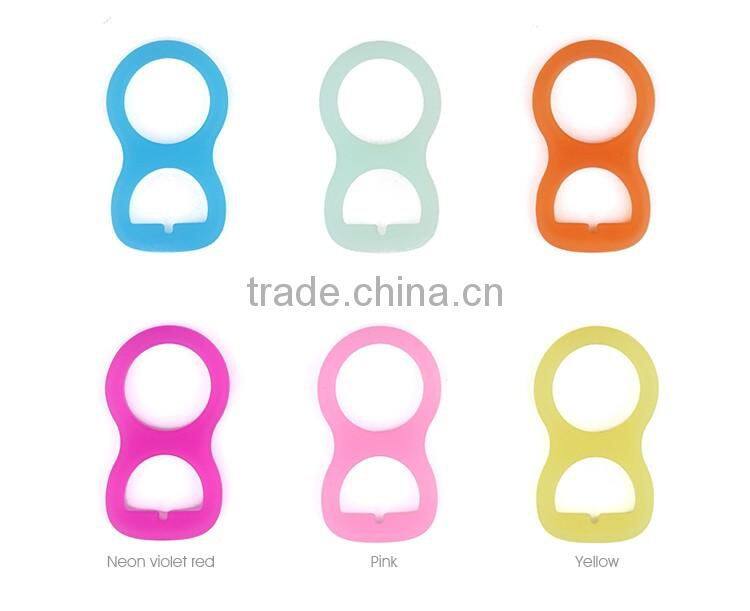 100%Food Grade Silicone Baby Boy Pacifier Clip Holder