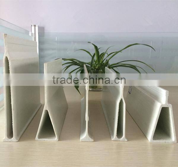Plastic slats fiberglass beams poultry farming equipment, frp triangle support beam for poultry farm