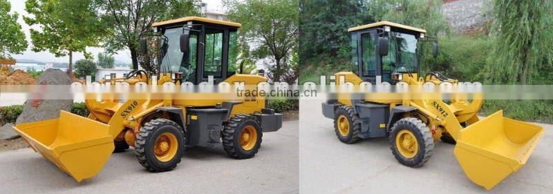 China SenXin front/mini wheel loader(1.0,1.2,1.5,1.8,2.0,3.5,5.0Ton approved with CE)