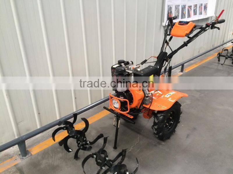 BSG900New Chongqing CHINA AEROBS 5220W mini power digger with tiller trailer for garden farming uses
