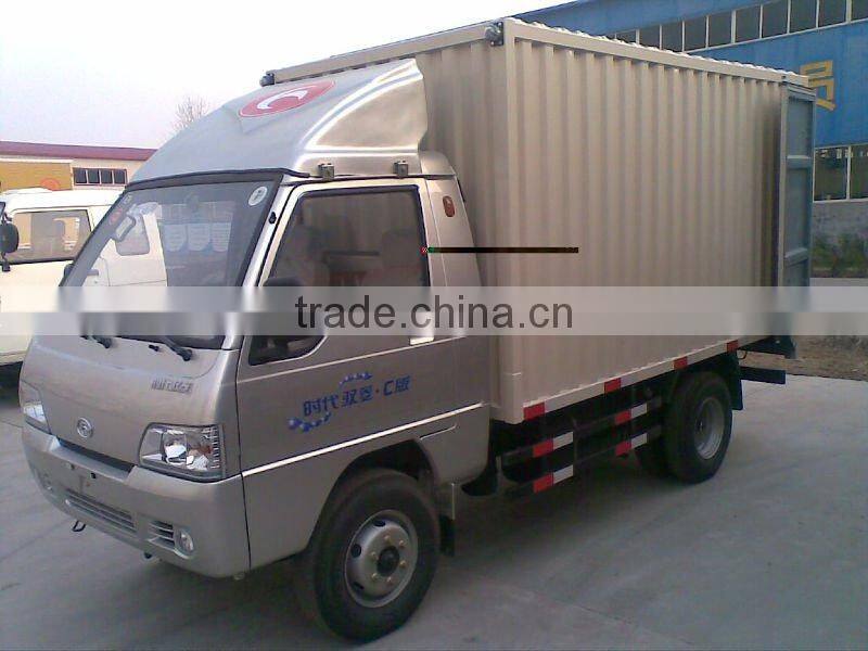 Insulated box van truck