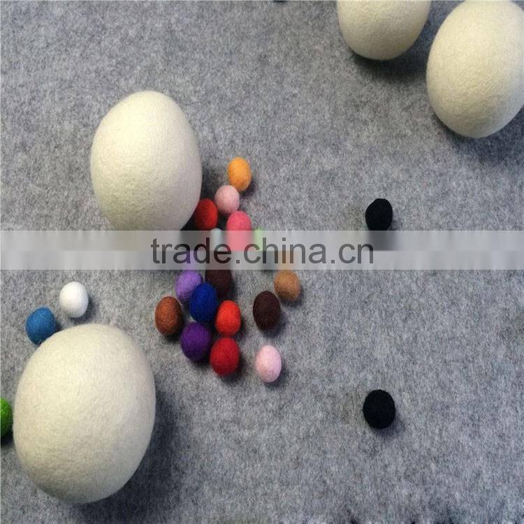 2016 New Design Nepal Felt Balls/Customized wool dryer balls