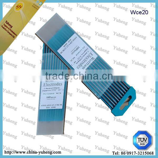 WC20 grey tip wolfram material Anti Abrasion Electrodes for repair
