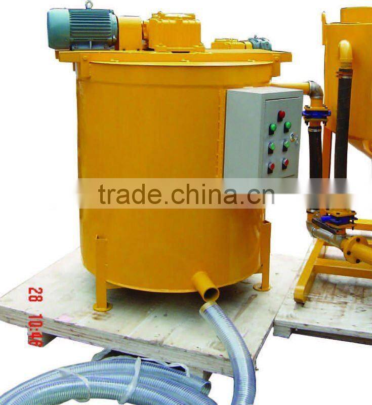 grouting matched equipment electric motor cement grout mixer