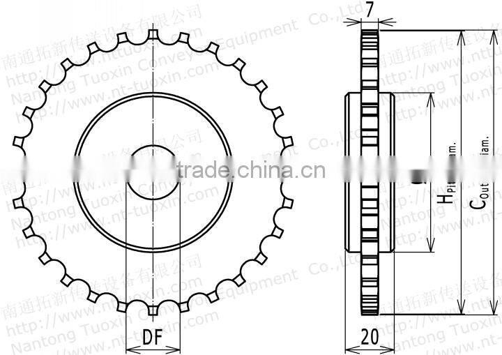 M-SNB Machined Classic Sprocket