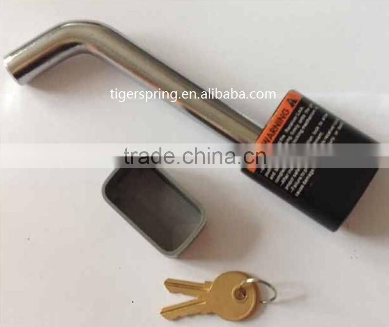 Trailer Parts of 5/8'' Steel Trailer Door Hitch lock with key