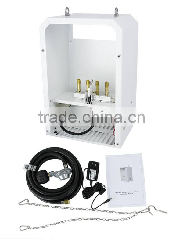 4 Burners CO2 Generator Nature gas/LP gas