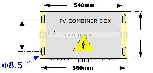 TC100NB-10T PV Array Combiner Box/10 in 1out combiner box/AC distribution box