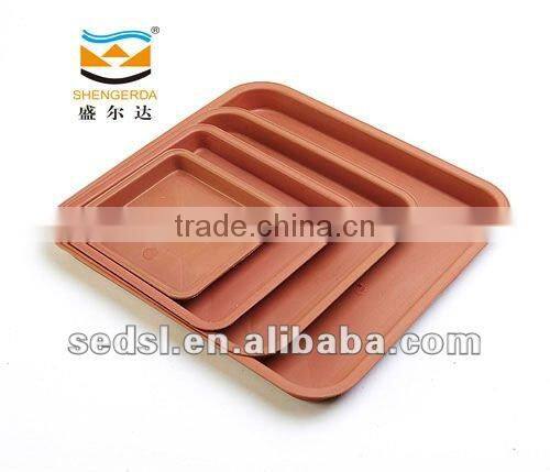 square plastic flower saucers,plastic plate,ppt saucer