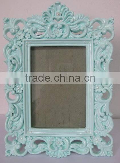 2014 newest beautiful resin photo frame