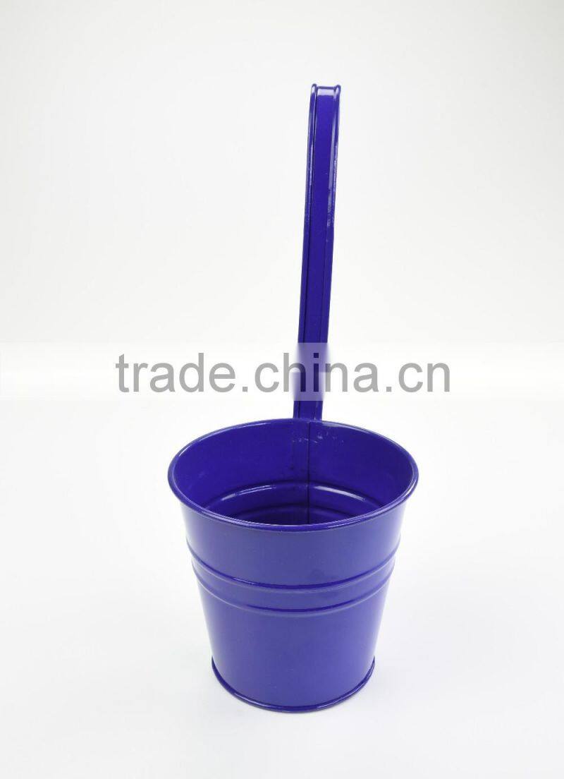 china guangxi suppiler cheap wall galvanized metal hanging vases for flower